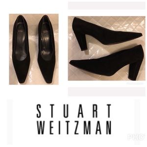 Stuart Weitzman Suede Pumps Size 8 Suede Vintage Classic Business Work Meetings